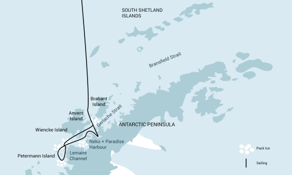 Ultimate Antarctic Circle Crossing